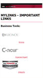 Mobile Screenshot of mylinks.basco.com