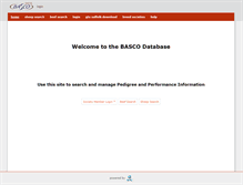 Tablet Screenshot of basco.org